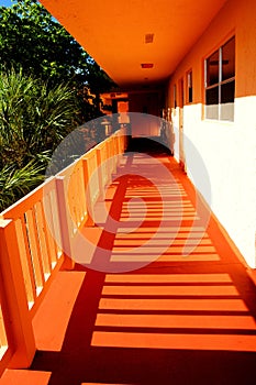 Condo walkway