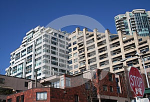 Condominium Building in Seattle Washington photo