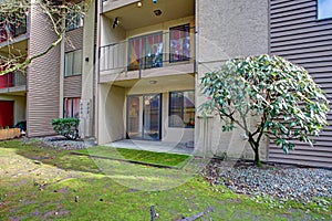 Condominium exterior in Bellevue, View of the balconies photo