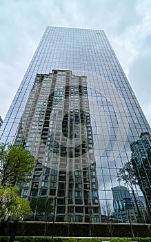 Condominiums and Corporate Buildings in the Buckhead district of Atlanta, GA