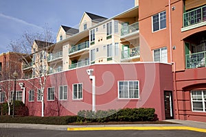 Condominiums in Portland Oregon.