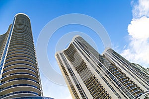 Condominiums at Sunny Isles Beach in Miami, Florida