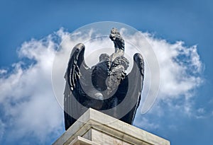 Condor bird statue in Guayaquil