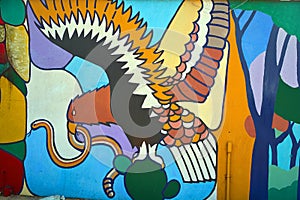 Condor mural