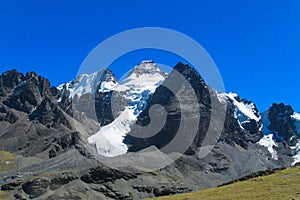 Condoriri mountain, Bolivia Andes