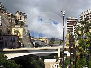 Condos hotels houses valley Monte Carlo Monaco Europe