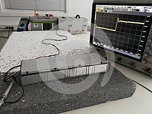 Conducted transient emissions measurement in EMC lab