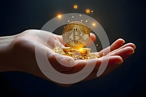 Conducting financial transactions in the era where technology comes to help Makes it easy to change at your fingertips photo