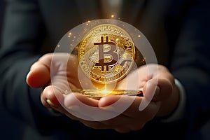 Conducting financial transactions in the era where technology comes to help Makes it easy to change at your fingertips photo