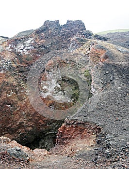 Cone of the Chico Volcano on Isabela Island of the Galapagos Archipelago - Ecuador 1