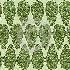 Cone seamless pattern