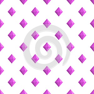 Cone shaped adamant pattern seamless vector