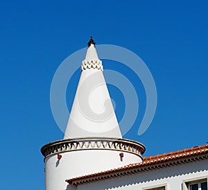 Cone Shaped Building In faro Portugal photo