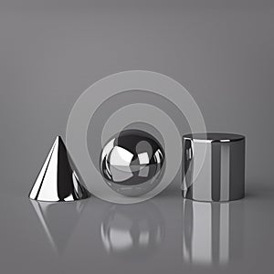 Cone, Sphere and Cylinder