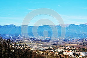 Conegliano Veneto and panoramic view, Italy