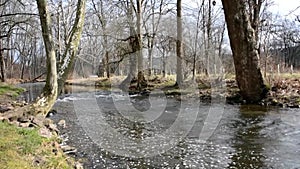 The Conestoga River that runs through Historic Pool Forage in Lancaster Pennsylania