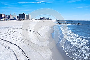 Coney Island Beach, Brooklyn, New York City