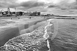 Coney Island beach in New York, USA photo