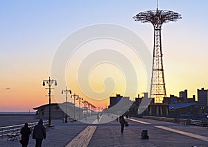 Coney Island Boardwalk photo