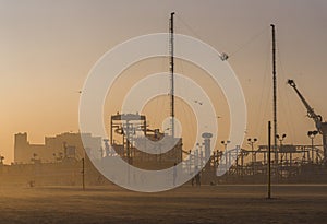 Coney Island and Sand