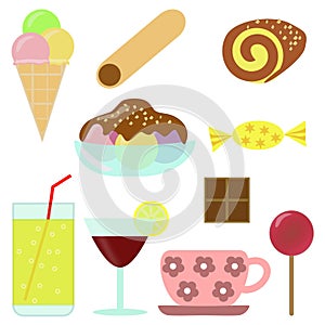 Confectionery - cliparts photo