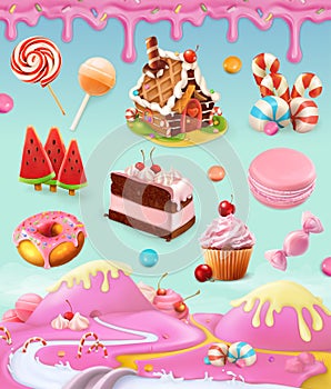 Confectionery and desserts