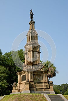 Confederacy soldiers monument photo