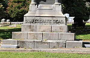 Confederate Dead Tombstone