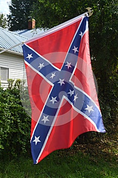 Confederate Flag Outside Home