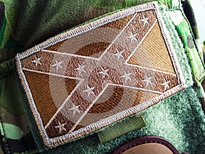 Confederate flag patch