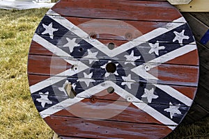 Confederate Flag Table