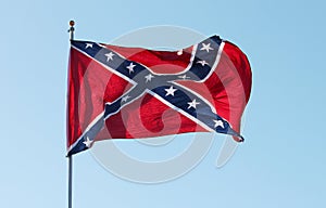 Confederate rebel flag photo