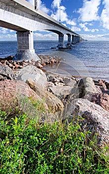 Confederation Bridge, Prince Edward Island, Canada photo