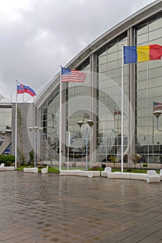 Vlajky konferenčního centra