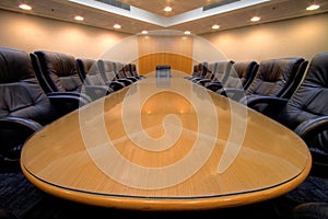 Conference meeting board room