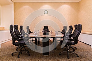 Conference room for business meetings