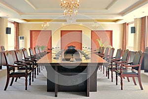 Conference room layout