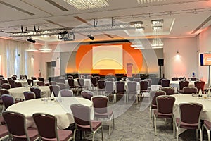 Conference room with stage