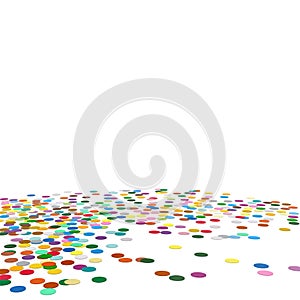 Confetti Background Template - Chads Backdrop