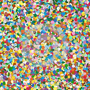 Confetti Background Texture - Chads Backdrop Illustration