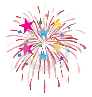 Confetti, confetti explosion Vector Icon editable