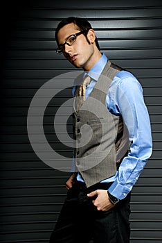 Confidant Young Businessman photo