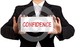 Confidence photo