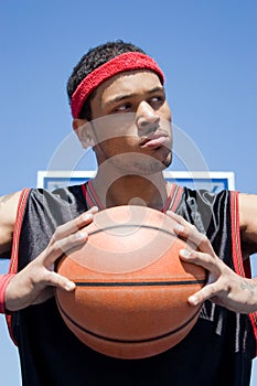 Confident Basketball Player