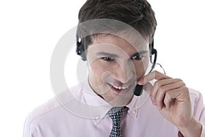 Confident Customer Service Representative