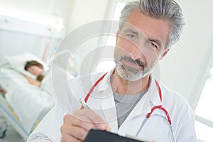 Confident general practitioner ready to work