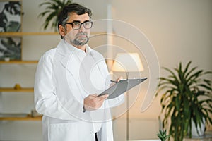 Confident general practitioner is ready to work.