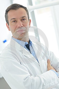 Confident general practitioner ready to work