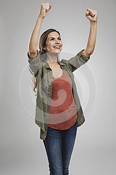 Confident Happy woman