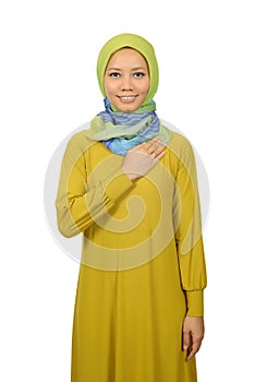 Confident Moslem Woman photo